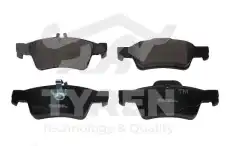 Тормозные колодки дисковые TYREN TYR1215451