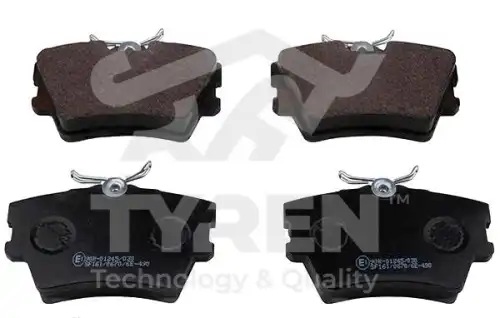Тормозные колодки дисковые TYREN TYR1219381