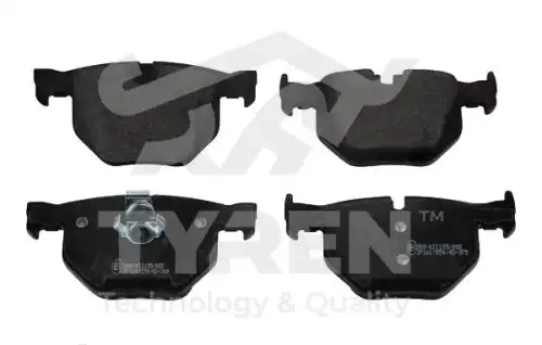 Тормозные колодки дисковые TYREN TYR1210581