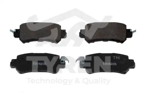 Тормозные колодки дисковые TYREN TYR1214961