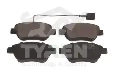 Тормозные колодки дисковые TYREN TYR1212901