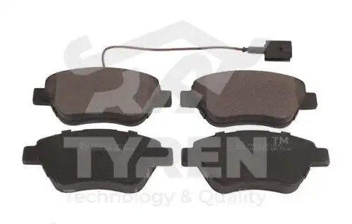 Тормозные колодки дисковые TYREN TYR1212901
