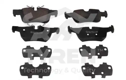 Тормозные колодки дисковые TYREN TYR1210961