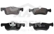 Тормозные колодки дисковые TYREN TYR1210861