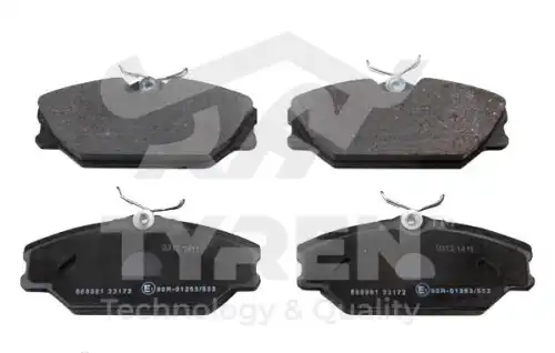 Тормозные колодки дисковые TYREN TYR1217751