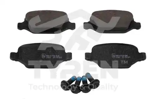 Тормозные колодки дисковые TYREN TYR1212961