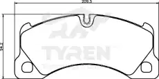 Тормозные колодки дисковые TYREN TYR1219971