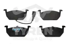 Тормозные колодки дисковые TYREN TYR1222371