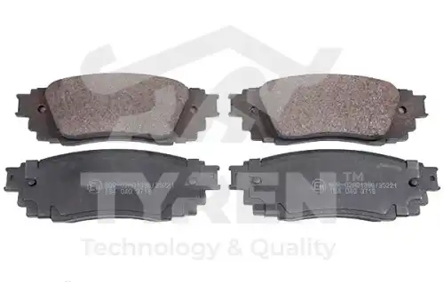Тормозные колодки дисковые TYREN TYR1222141