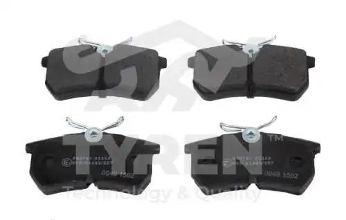 Тормозные колодки дисковые TYREN TYR1213411