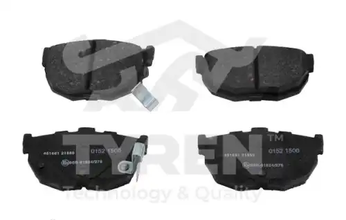 Тормозные колодки дисковые TYREN TYR1211871
