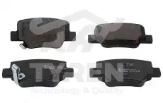 Тормозные колодки дисковые TYREN TYR1219111