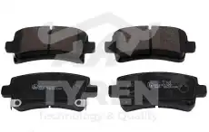 Тормозные колодки дисковые TYREN TYR1217011