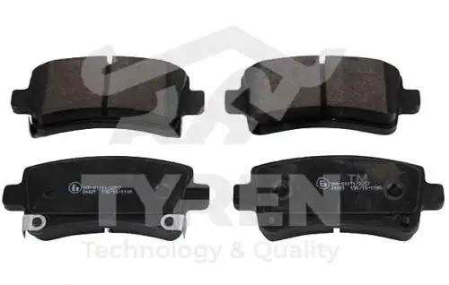 Тормозные колодки дисковые TYREN TYR1217011