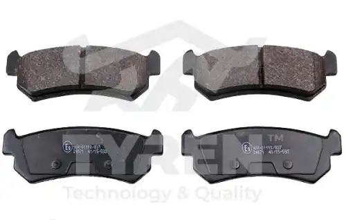 Тормозные колодки дисковые TYREN TYR1220311