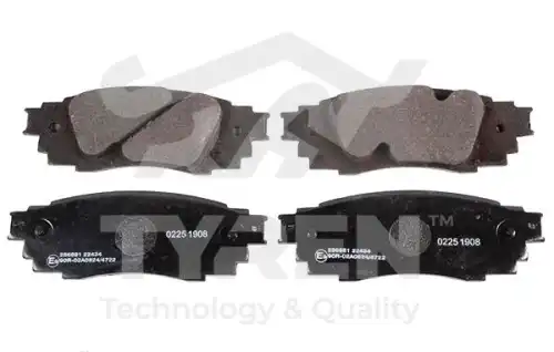Тормозные колодки дисковые TYREN TYR1222151