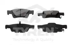 Тормозные колодки дисковые TYREN TYR1221151
