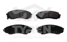 Тормозные колодки дисковые TYREN TYR1216081