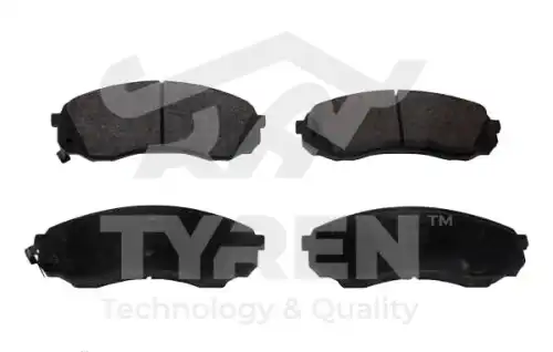 Тормозные колодки дисковые TYREN TYR1216081