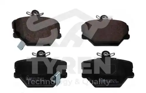 Тормозные колодки дисковые TYREN TYR1215361