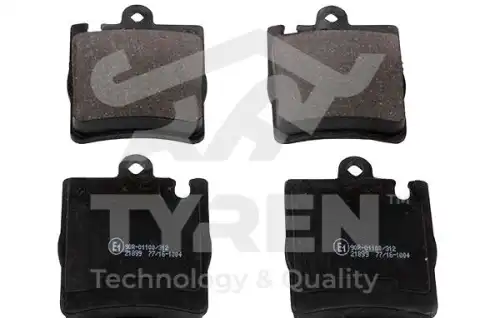 Тормозные колодки дисковые TYREN TYR1215311