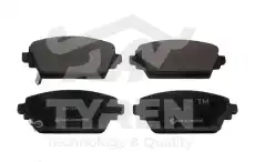 Тормозные колодки дисковые TYREN TYR1214041