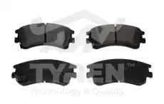 Тормозные колодки дисковые TYREN TYR1214811