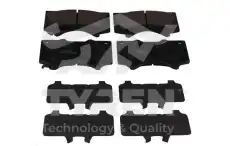 Тормозные колодки дисковые TYREN TYR1222031