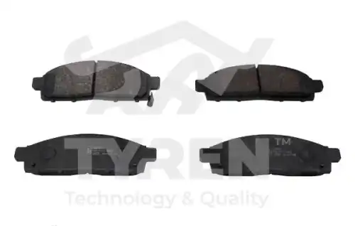 Тормозные колодки дисковые TYREN TYR1214551