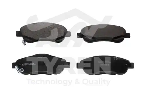 Тормозные колодки дисковые TYREN TYR1214121