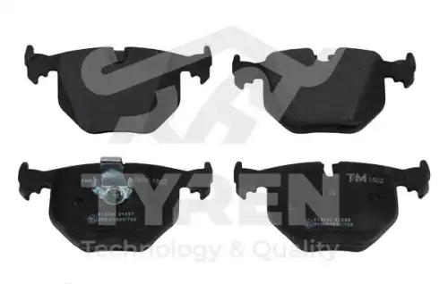 Тормозные колодки дисковые TYREN TYR1210511