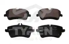Тормозные колодки дисковые TYREN TYR1215371