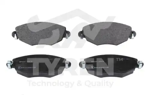Тормозные колодки дисковые TYREN TYR1213441