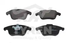 Тормозные колодки дисковые TYREN TYR1213591