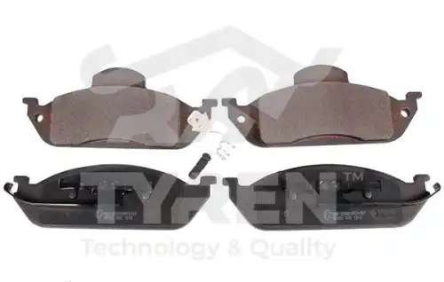 Тормозные колодки дисковые TYREN TYR1215341