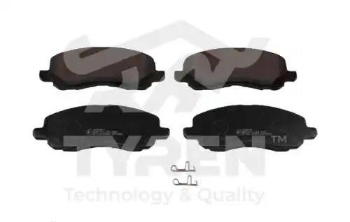 Тормозные колодки дисковые TYREN TYR1214511