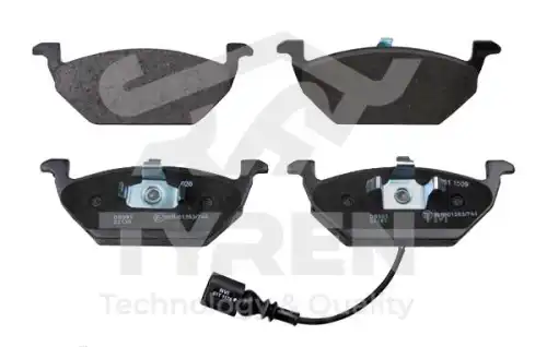 Тормозные колодки дисковые TYREN TYR1219501
