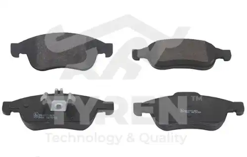 Тормозные колодки дисковые TYREN TYR1217971