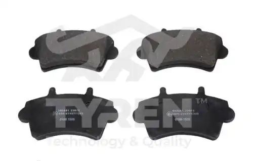 Тормозные колодки дисковые TYREN TYR1216901