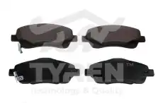 Тормозные колодки дисковые TYREN TYR1218841