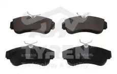 Тормозные колодки дисковые TYREN TYR1211851