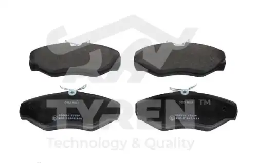 Тормозные колодки дисковые TYREN TYR1216861