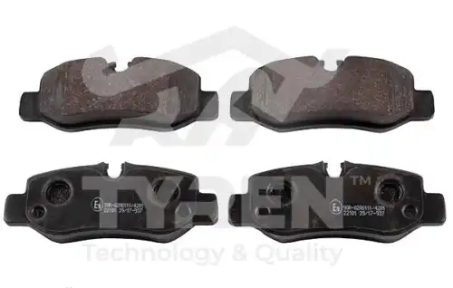 Тормозные колодки дисковые TYREN TYR1215671