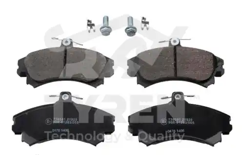 Тормозные колодки дисковые TYREN TYR1221691
