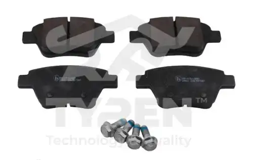 Тормозные колодки дисковые TYREN TYR1222221