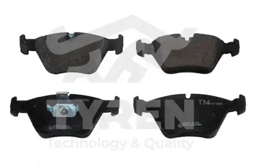 Тормозные колодки дисковые TYREN TYR1210601
