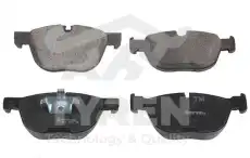 Тормозные колодки дисковые TYREN TYR1210701