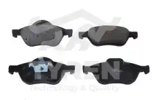 Тормозные колодки дисковые TYREN TYR1217771