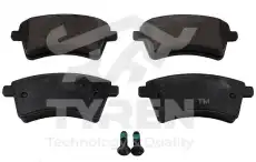 Тормозные колодки дисковые TYREN TYR1217871
