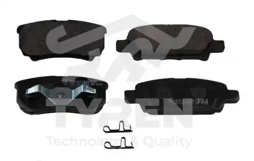 Тормозные колодки дисковые TYREN TYR1214501